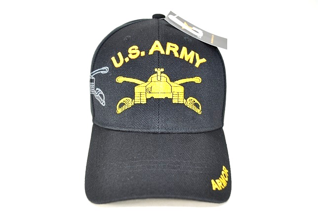 CAP-1247B U.S.ARMY ARMOR - BLACK